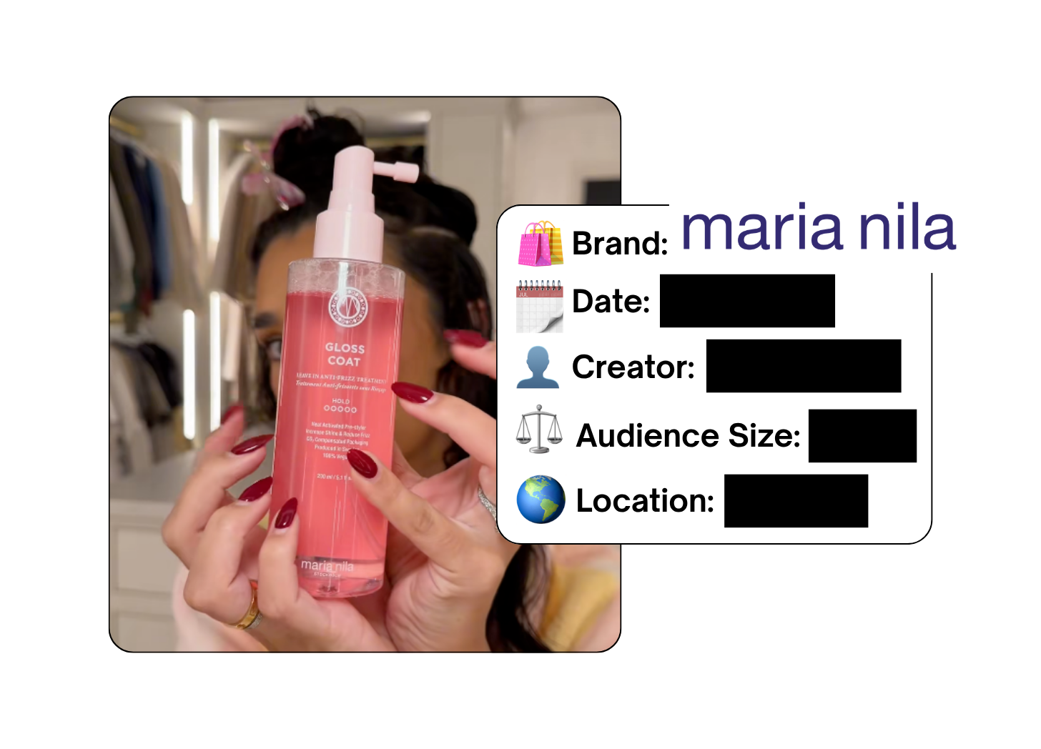 Spotted: Maria Nila x Sephora in a new paid collab
