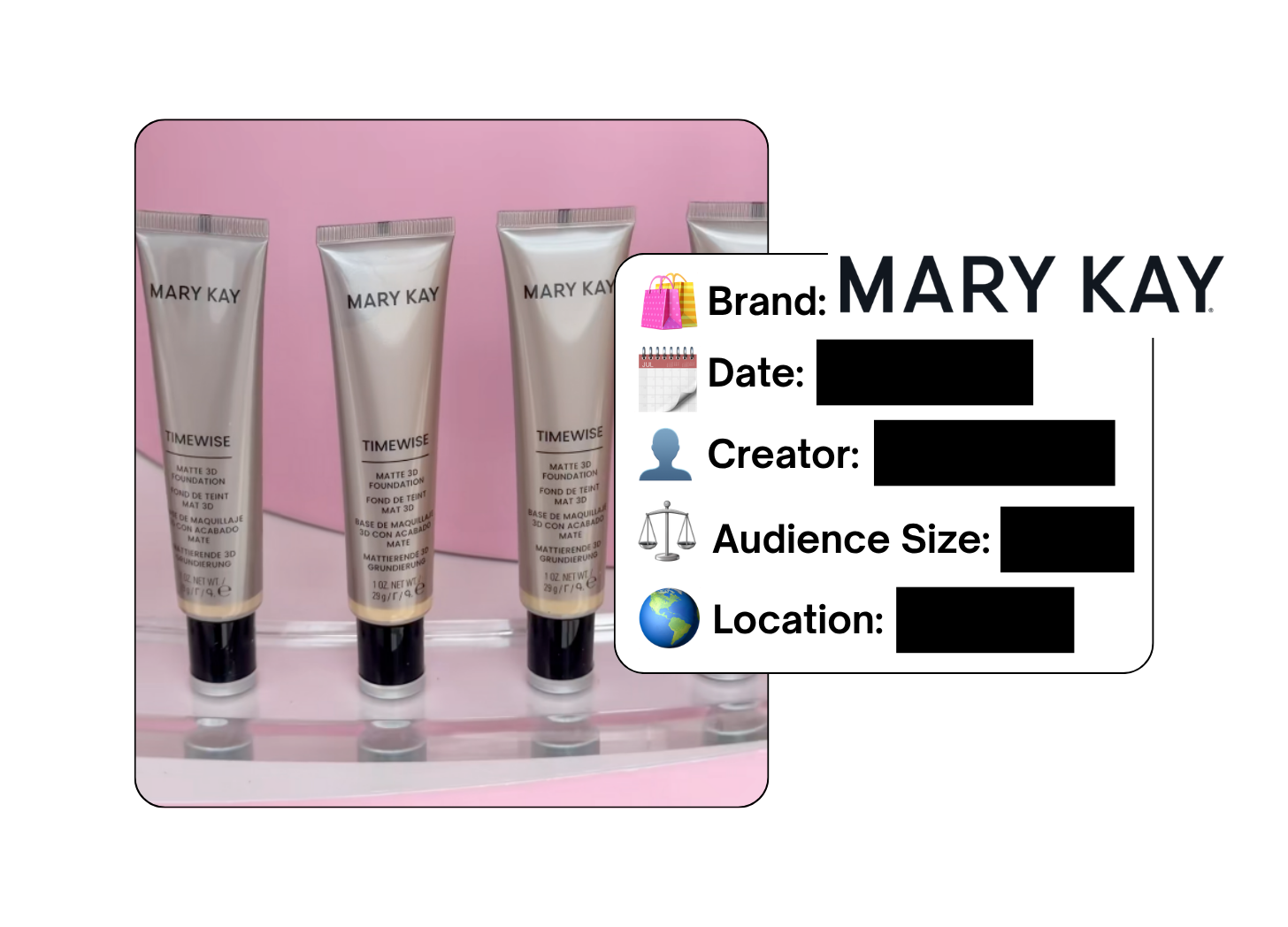 Spotted: Mary Kay in a new paid collab