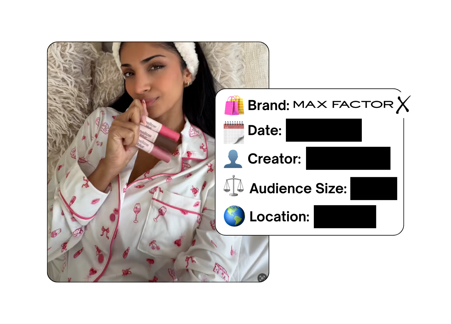 Spotted: Max Factor x Superdrug in a new paid collab
