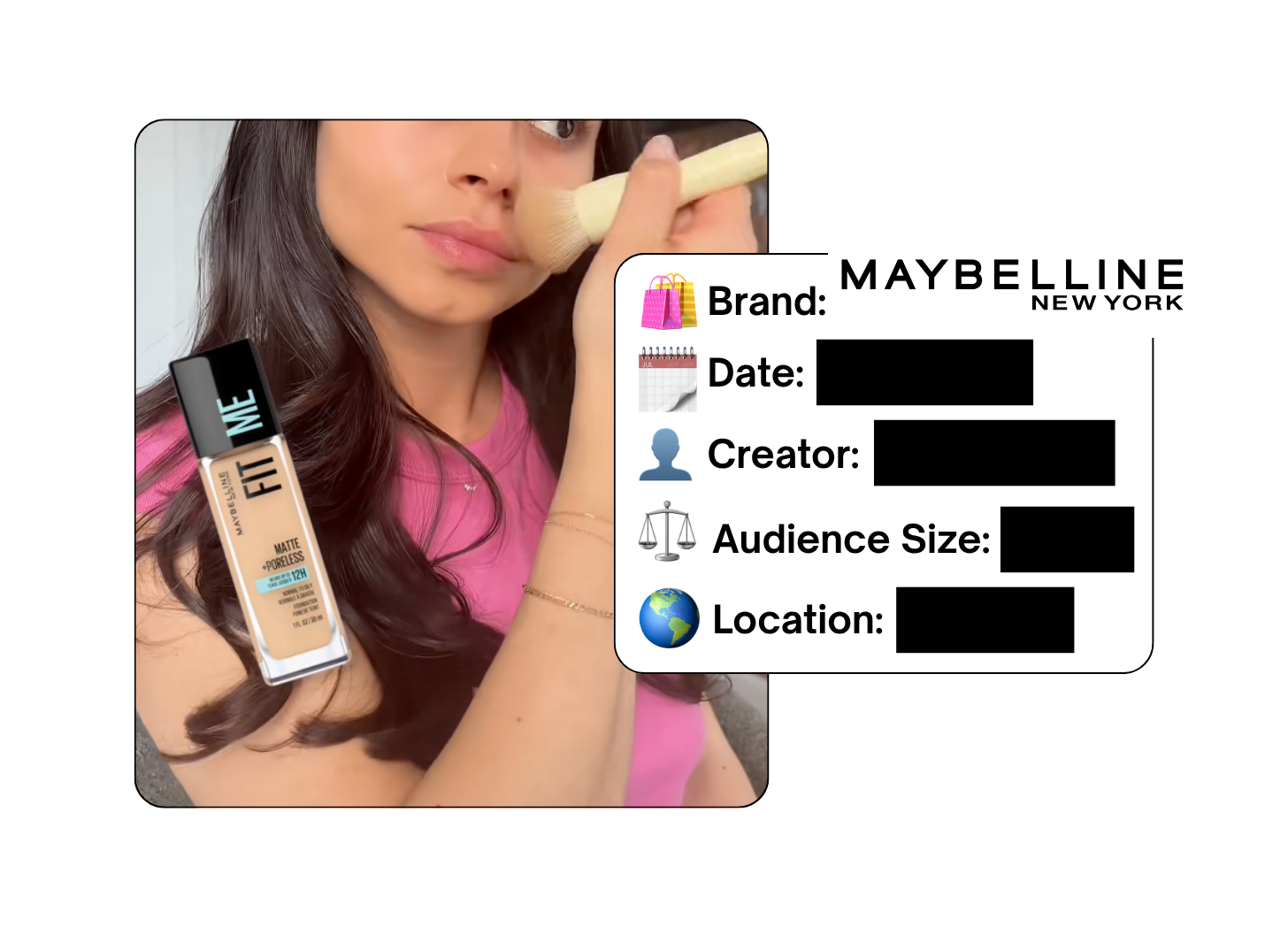 Spotted: Maybelline x Target in a new paid collab