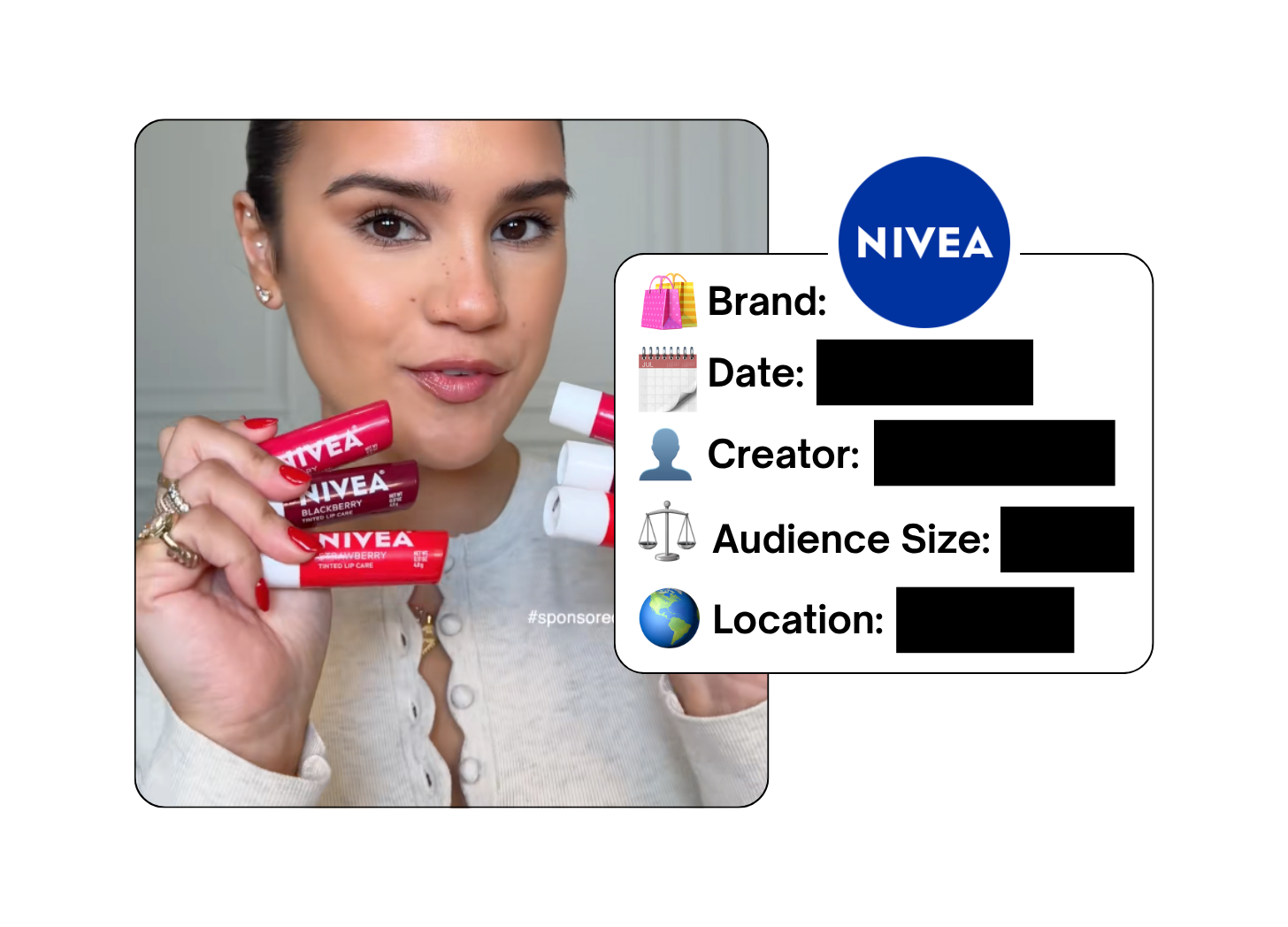 Spotted: NIVEA in a new paid collab