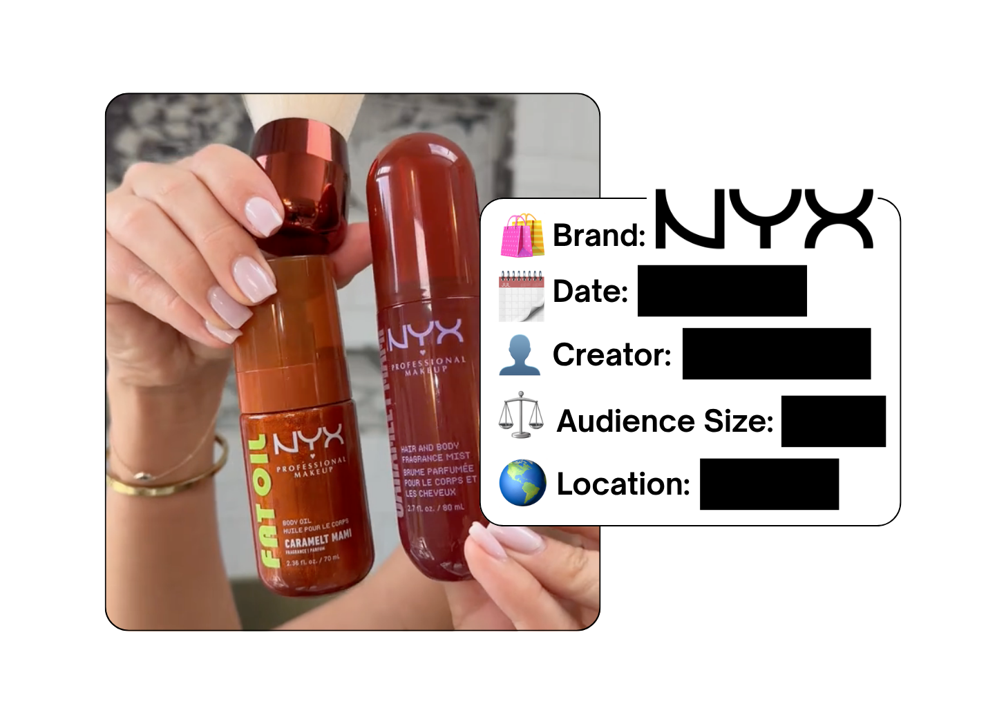Spotted: NYX Cosmetics in a new paid collab
