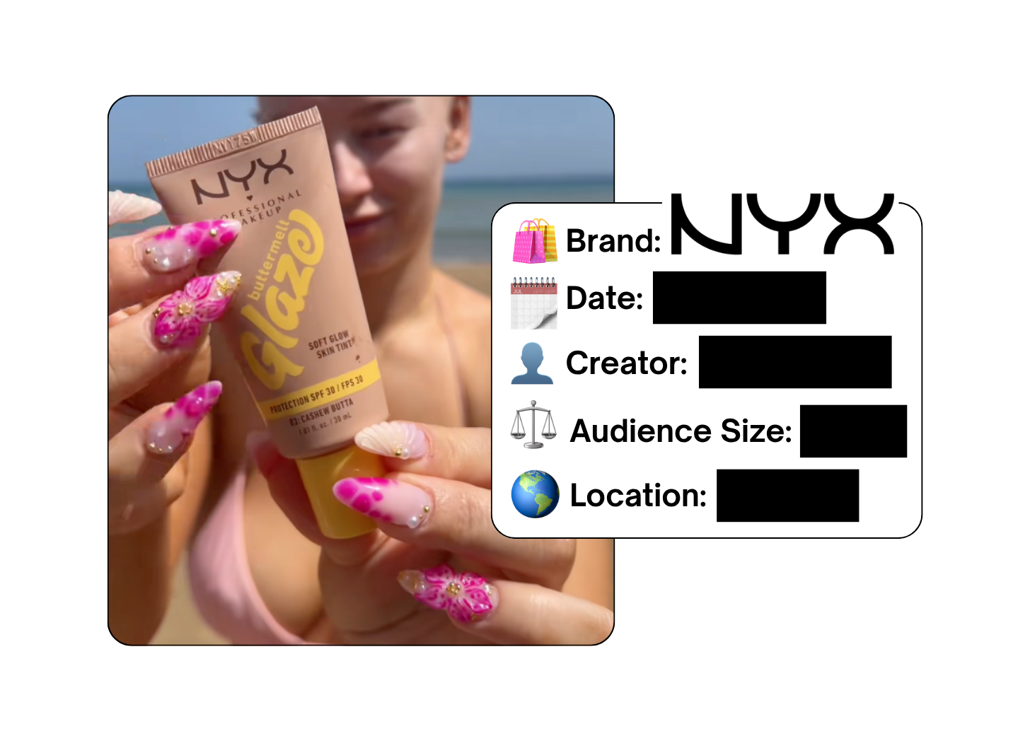 Spotted: NYX Cosmetics in a new paid collab