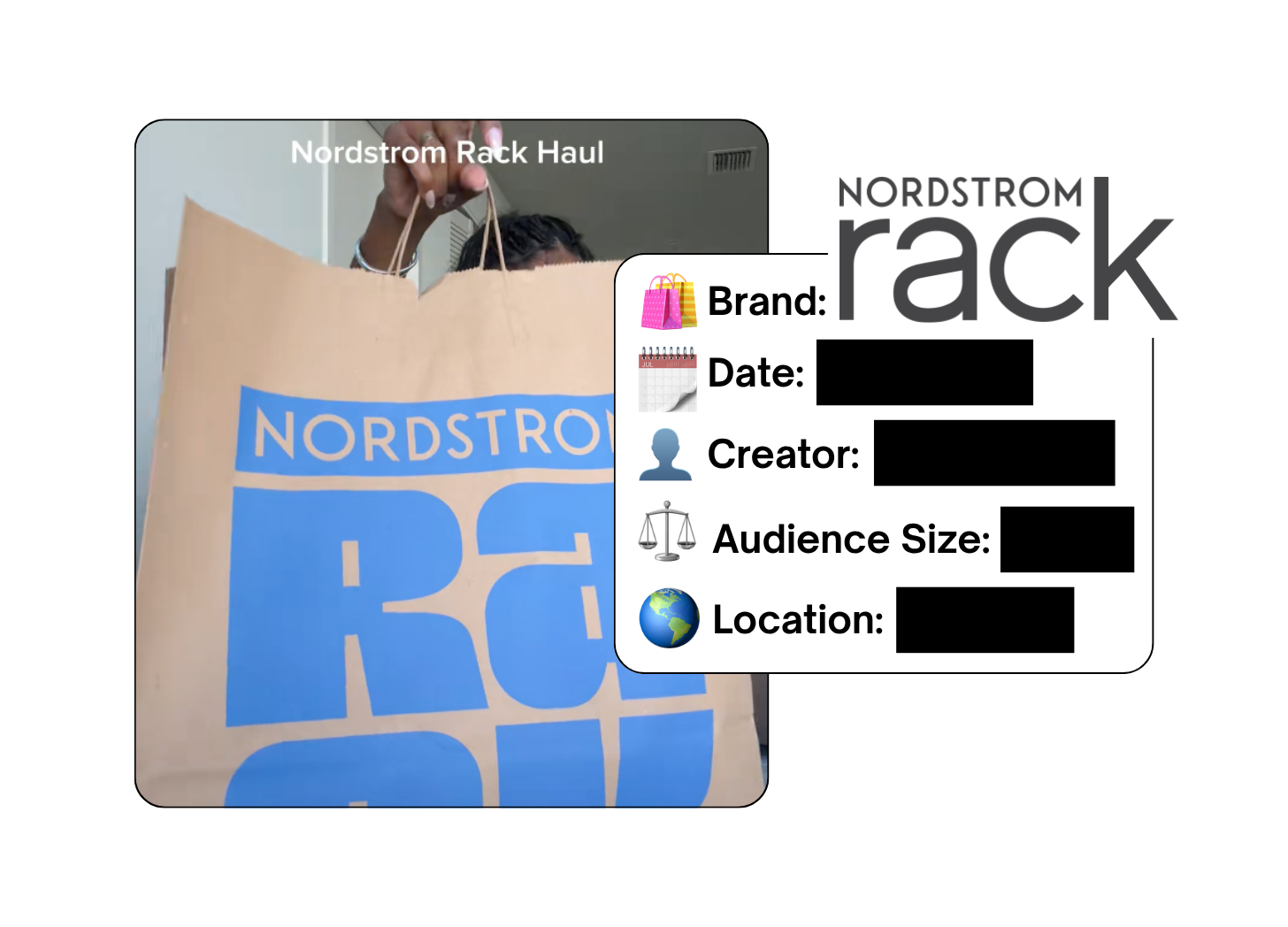 Spotted: Nordstrom Rack in a new paid collab