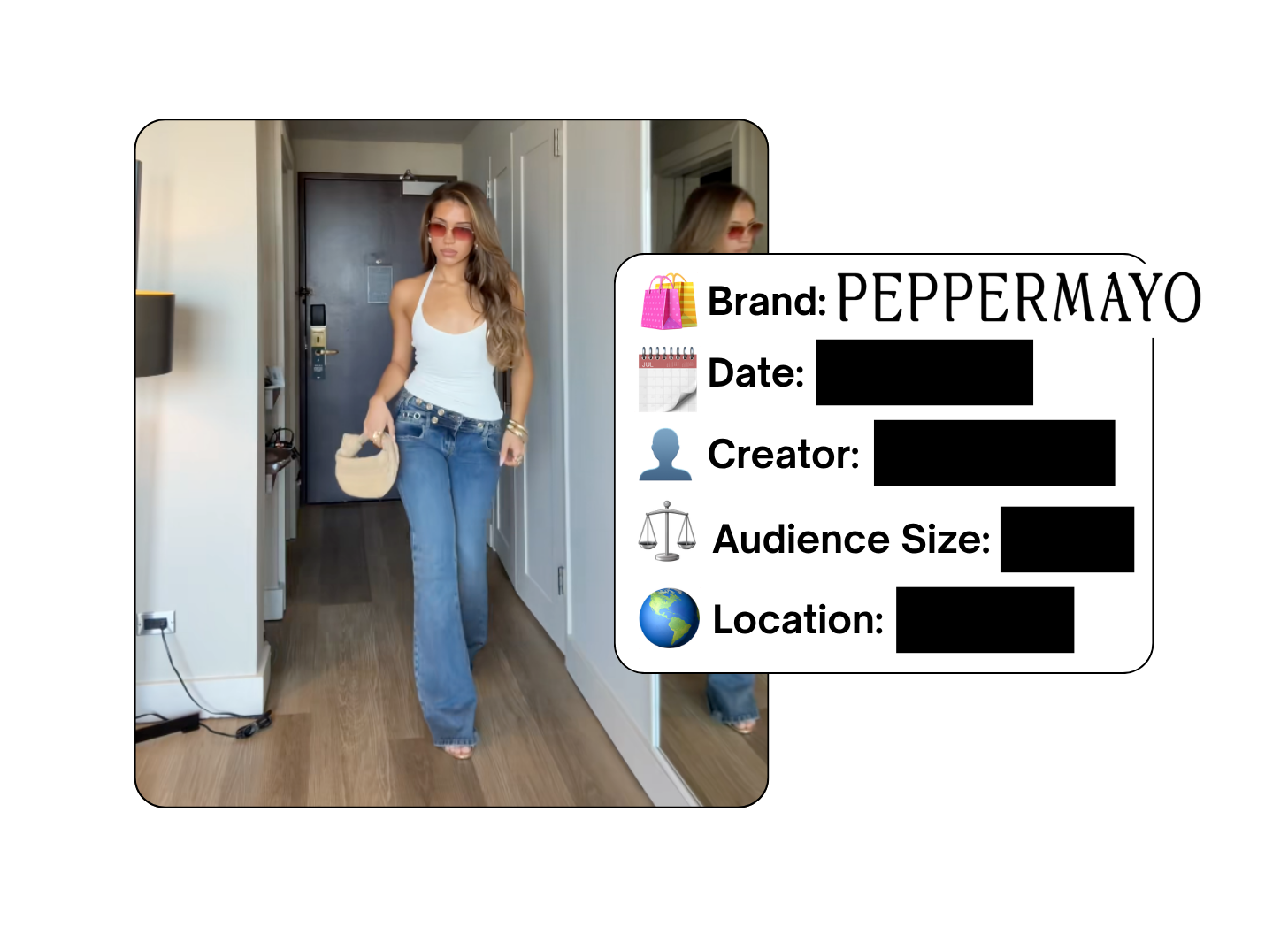 Spotted: PEPPERMAYO in a new paid collab
