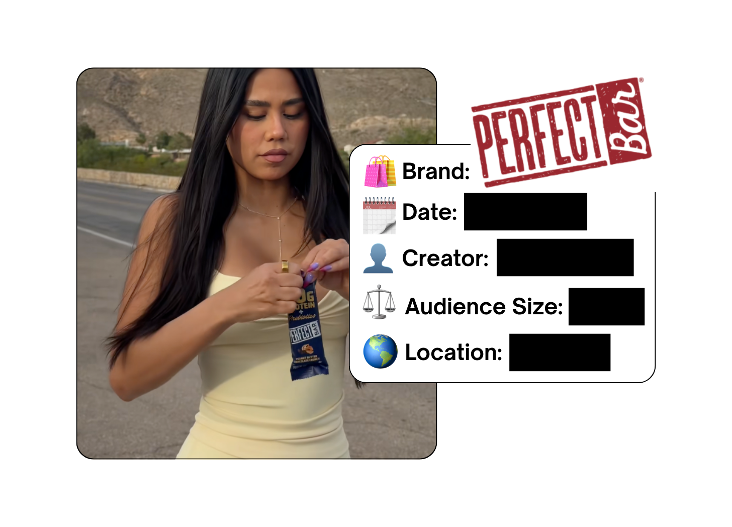 Spotted: ‎Perfect Bar in a new paid collab