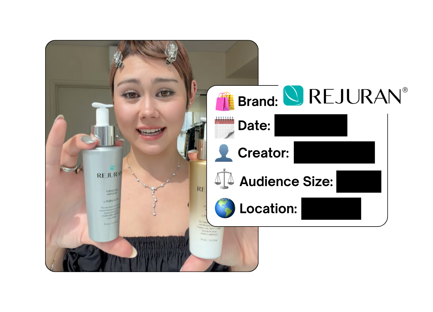 Spotted: REJURAN in a new paid collab