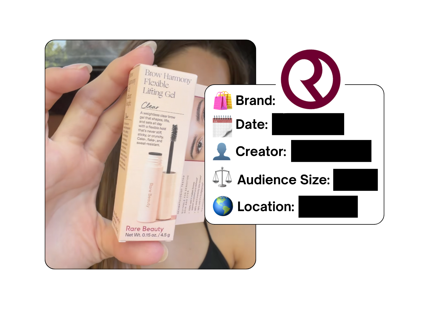 Spotted: Rare Beauty in a new paid collab