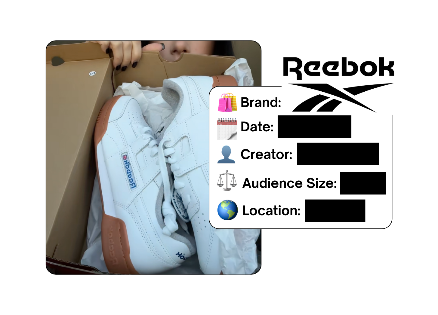 Spotted: Reebok in a new paid collab