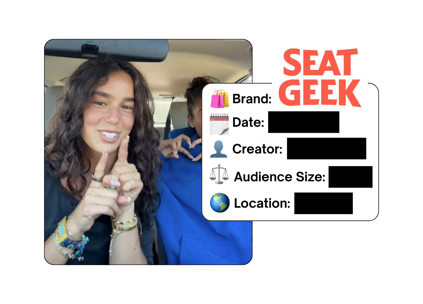 Spotted: SeatGeek in a new paid collab