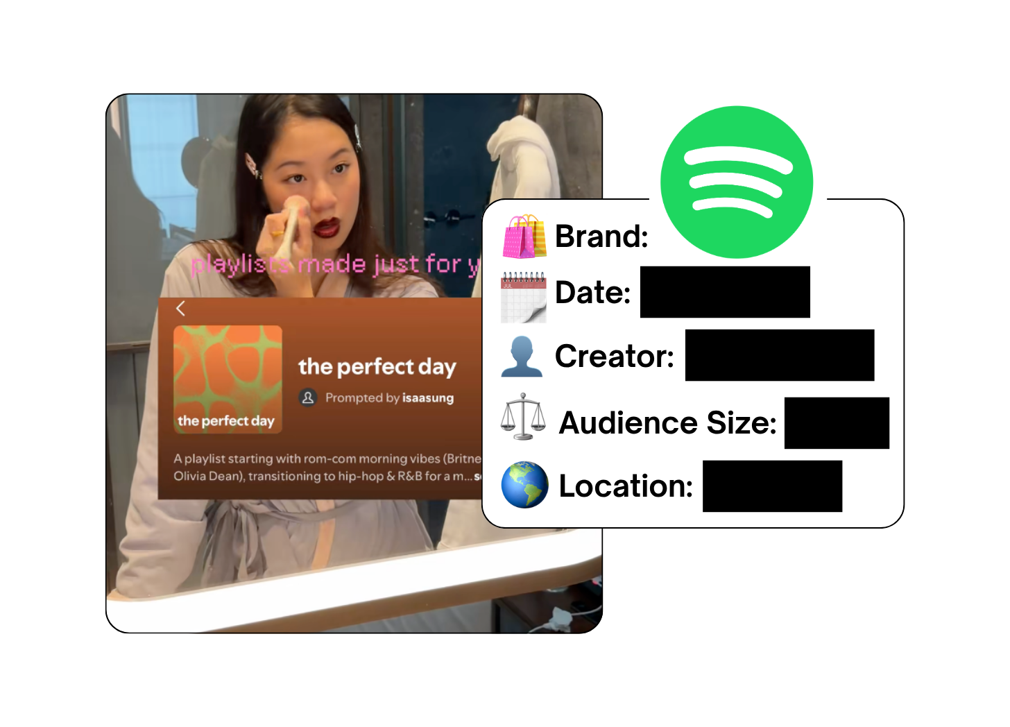Spotted: Spotify in a new paid collab