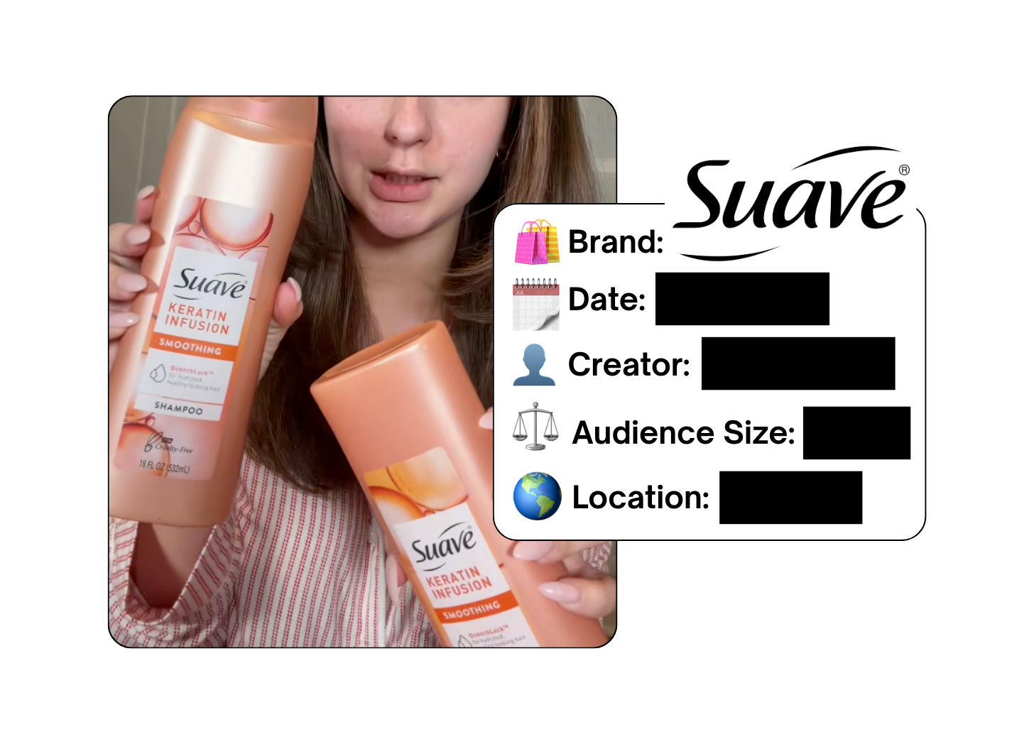Spotted: Suave in a new paid collab