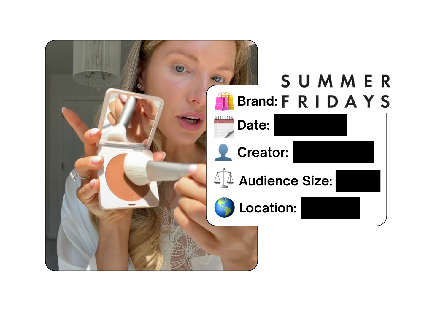 Spotted: Summer Fridays in a new paid collab