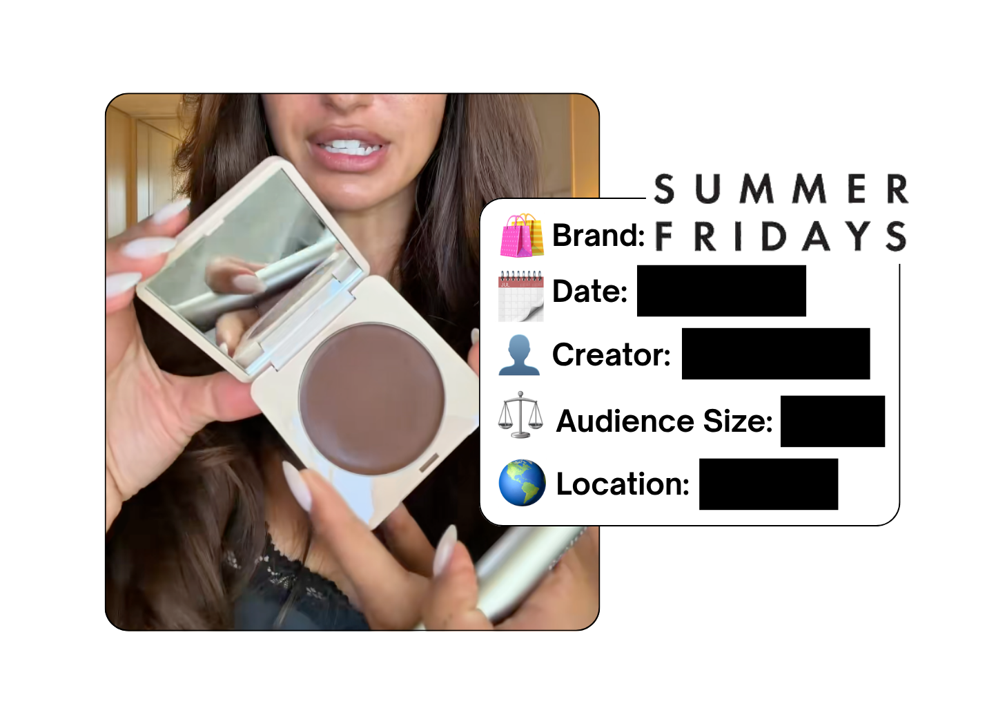 Spotted: Summer Fridays in a new paid collab