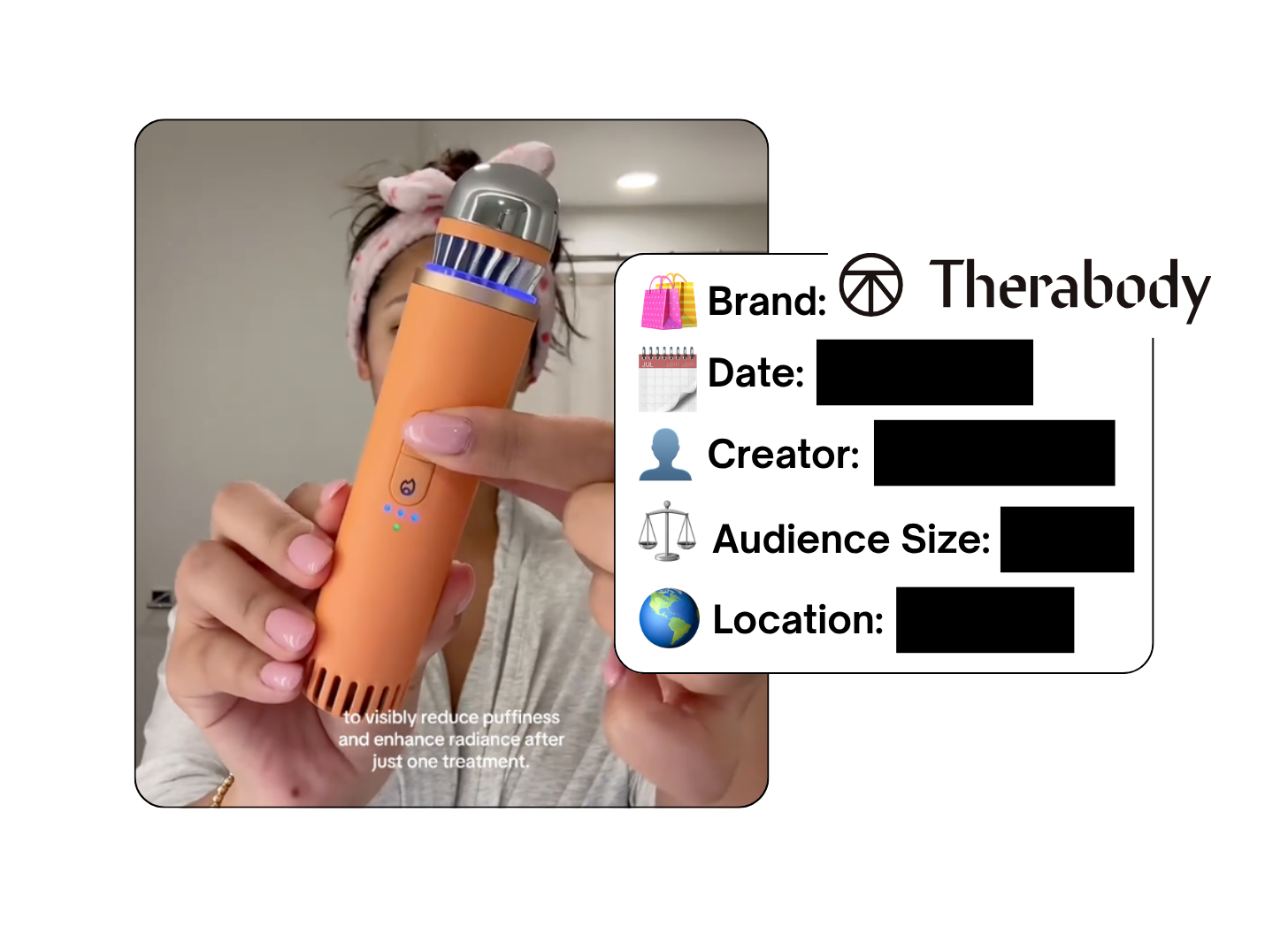 Spotted: Therabody in a new paid collab