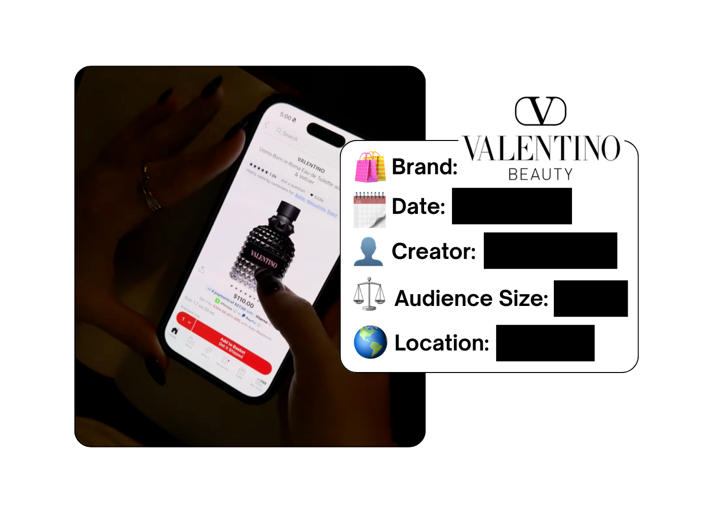 Spotted: Valentino Beauty in a new paid collab