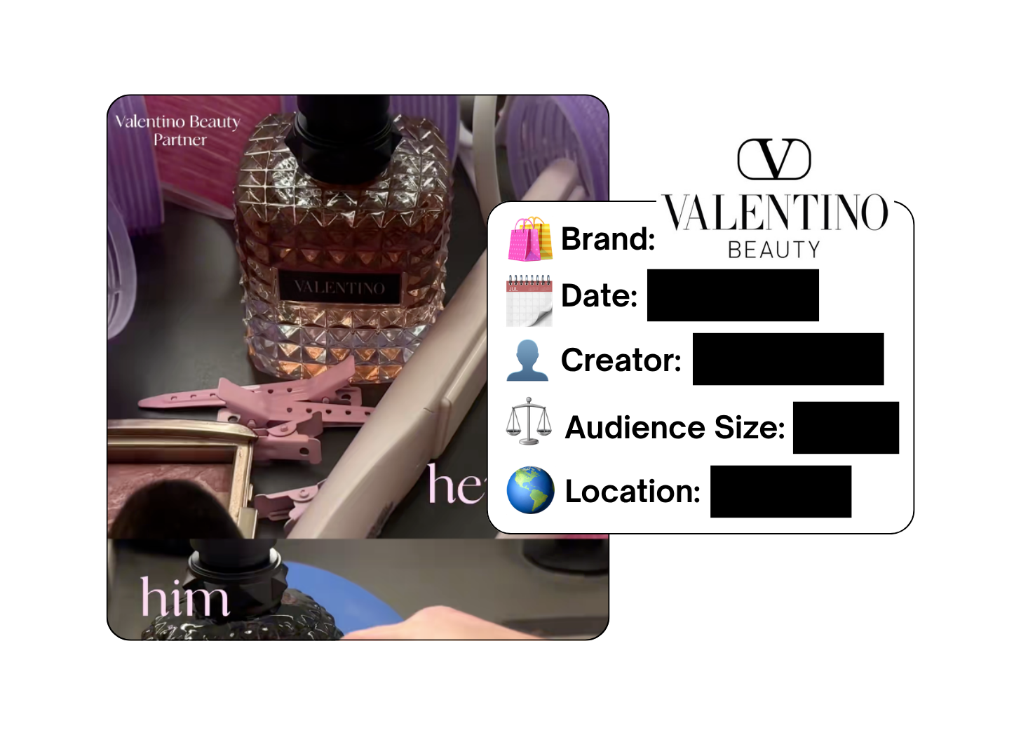 Spotted: Valentino Beauty in a new paid collab