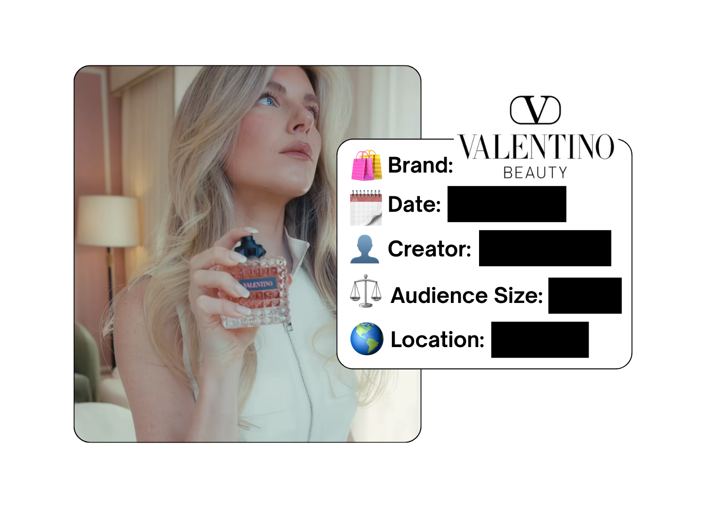 Spotted: Valentino Beauty in a new paid collab