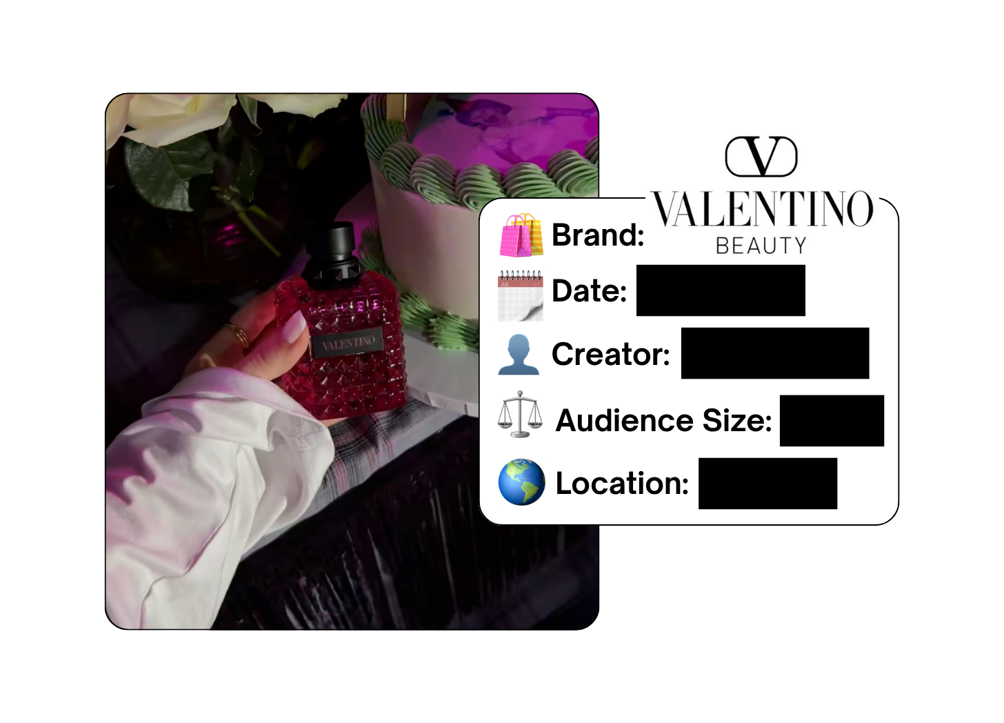 Spotted: Valentino Beauty in a new paid collab