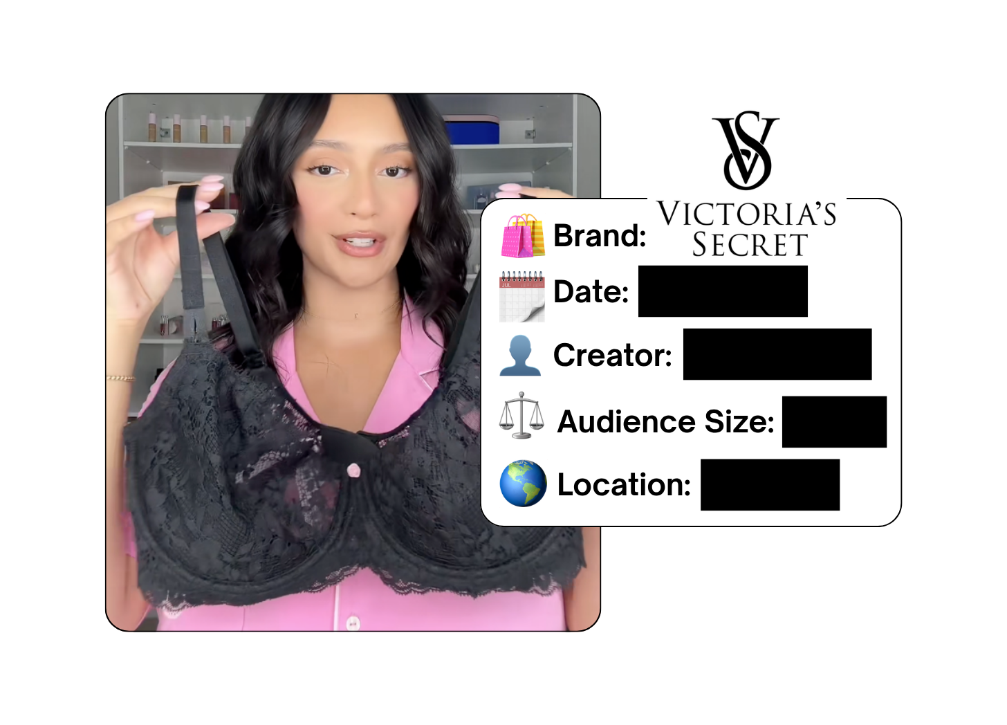Spotted: Victoria’s Secret in a new paid collab