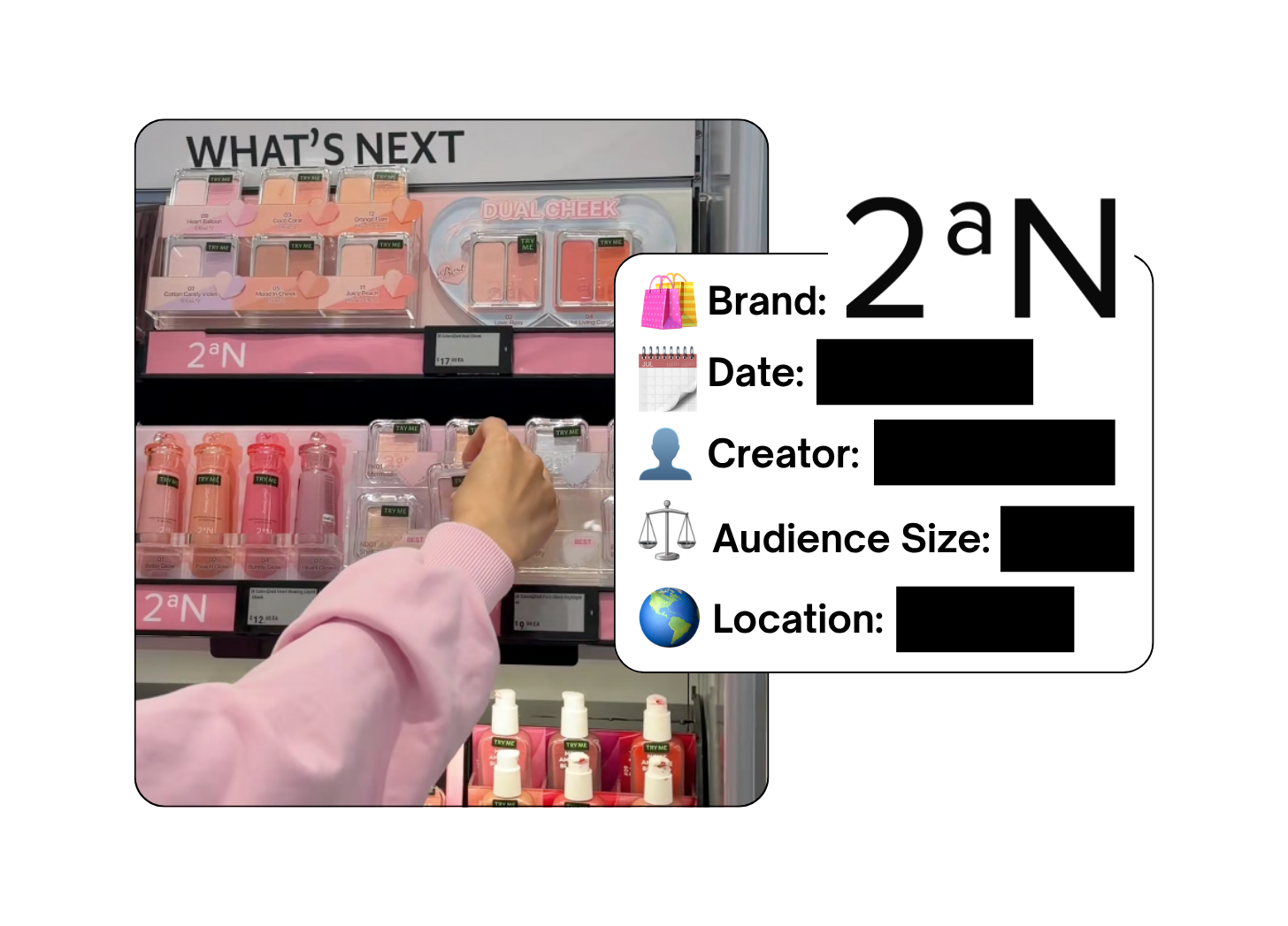 Spotted: 2aN in a new paid collab