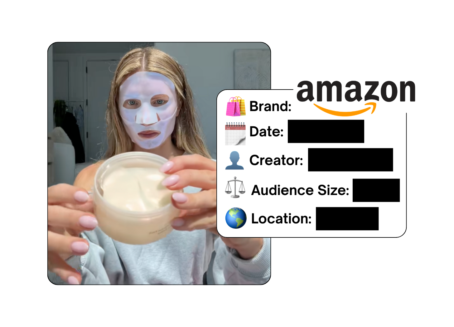 Spotted: Amazon in a new paid collab