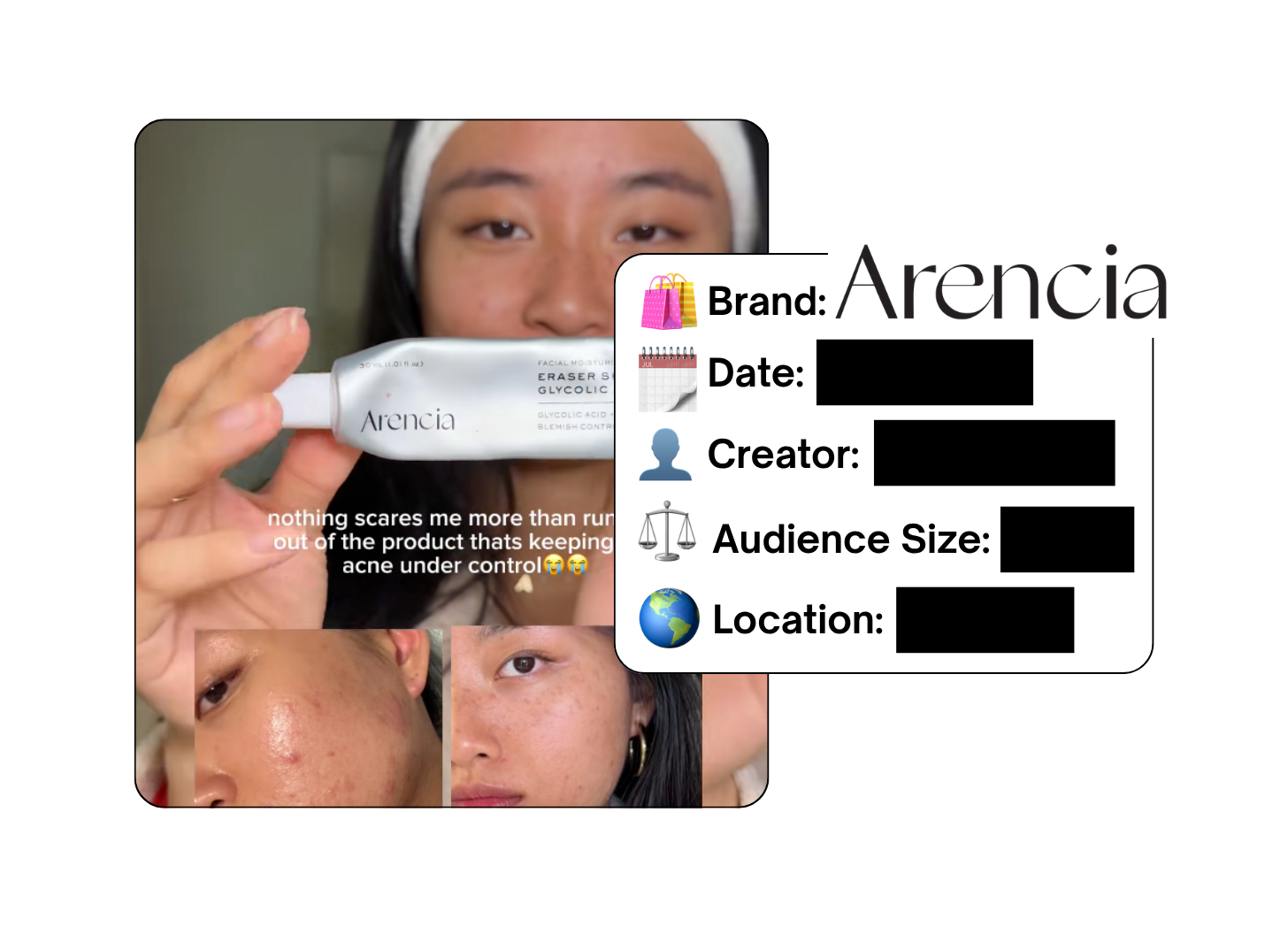 Spotted: Arencia in a new paid collab