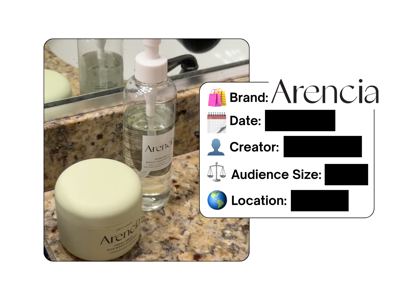Spotted: Arencia in a new paid collab