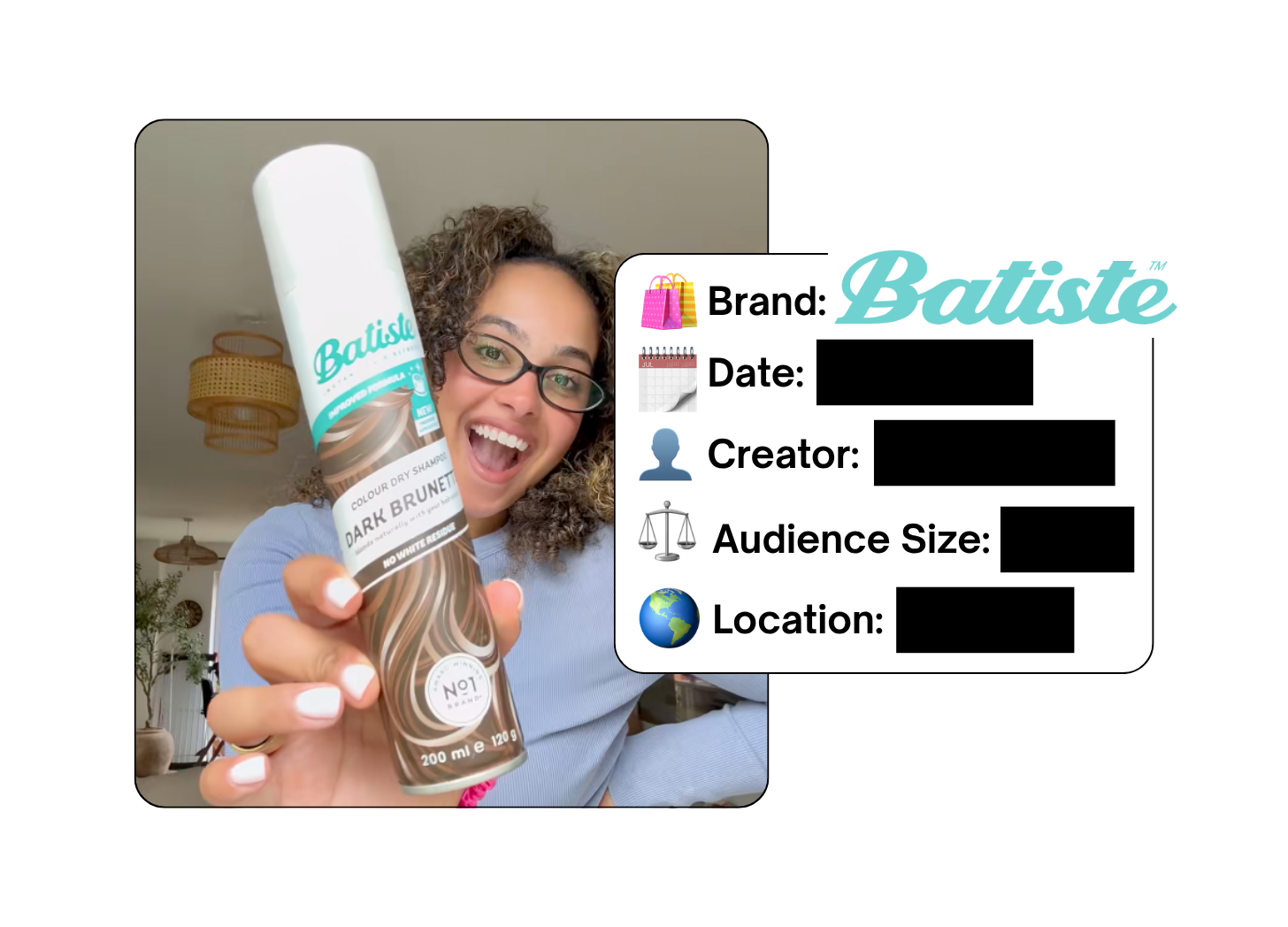 Spotted: Batiste in a new paid collab