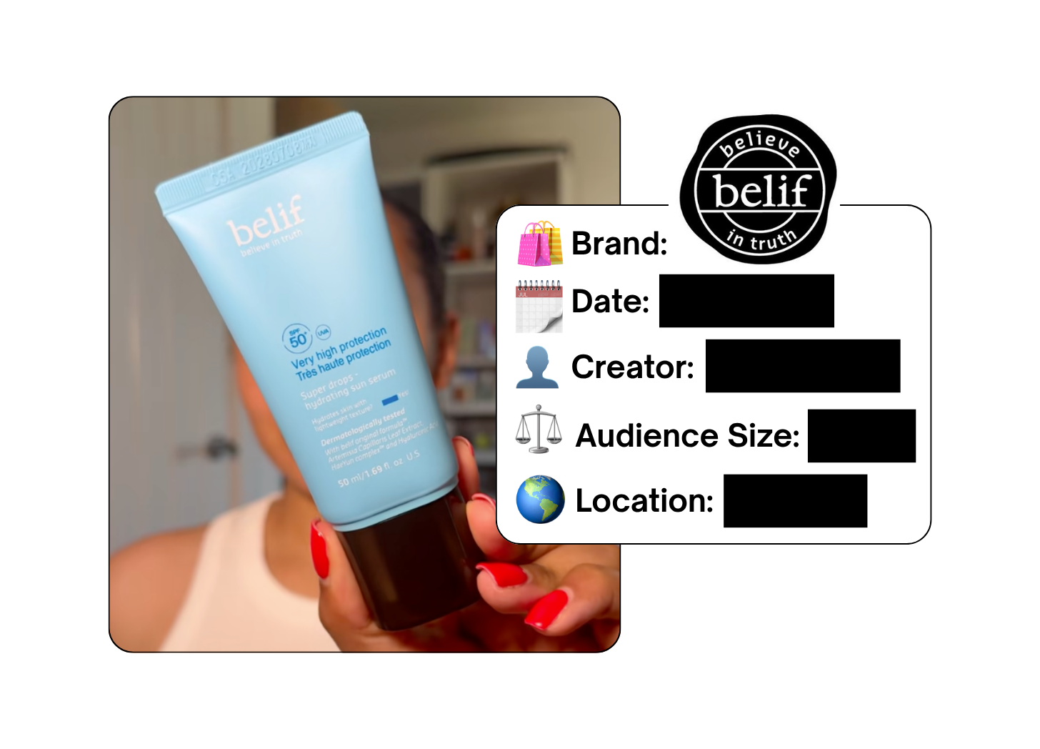 Spotted: Belif in a new paid collab