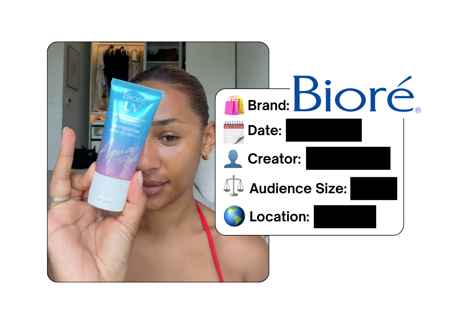 Spotted: Bioré in a new paid collab