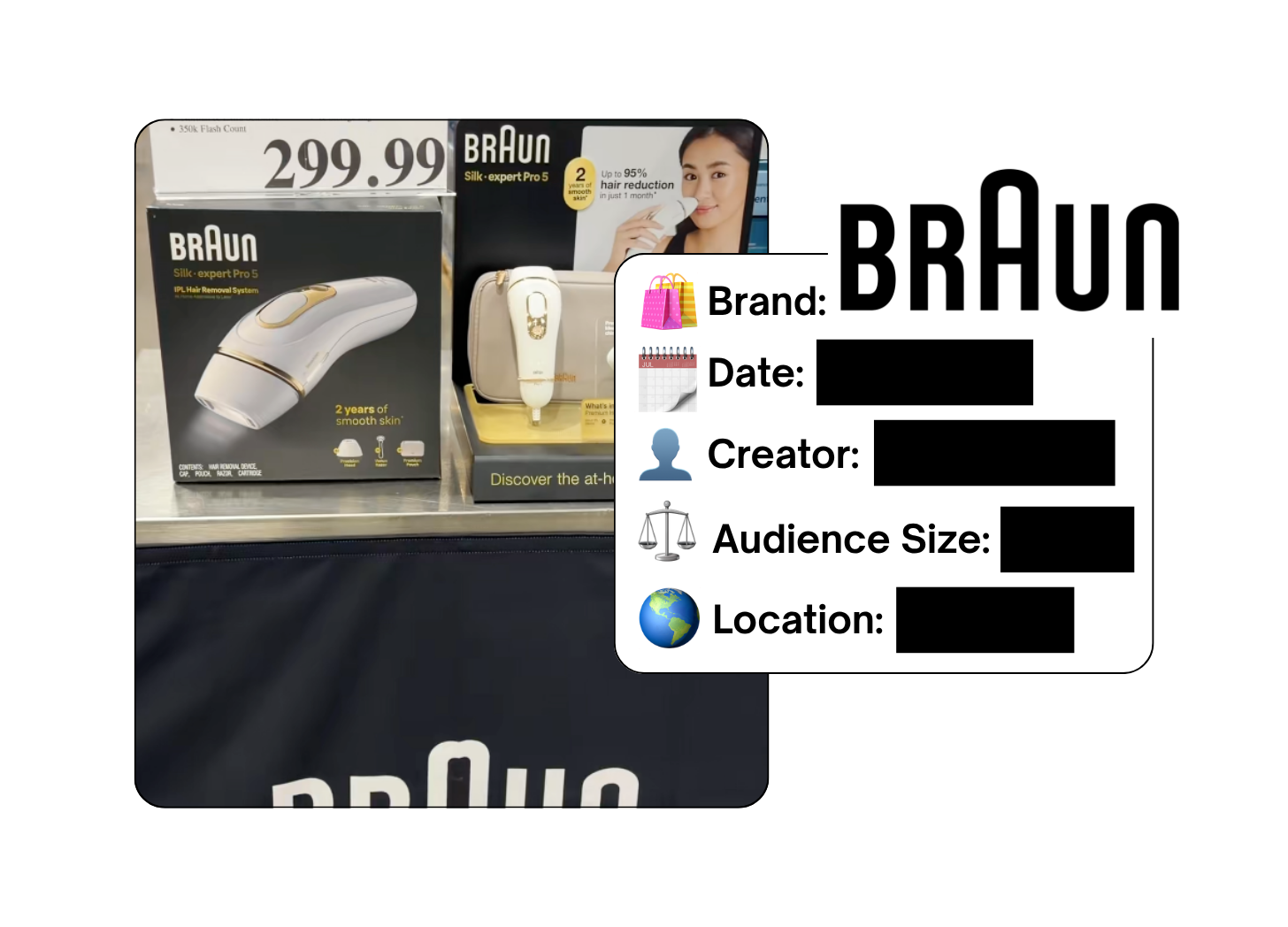 Spotted: Braun in a new paid collab