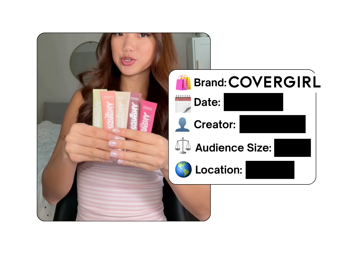 Spotted: COVERGIRL in a new paid collab