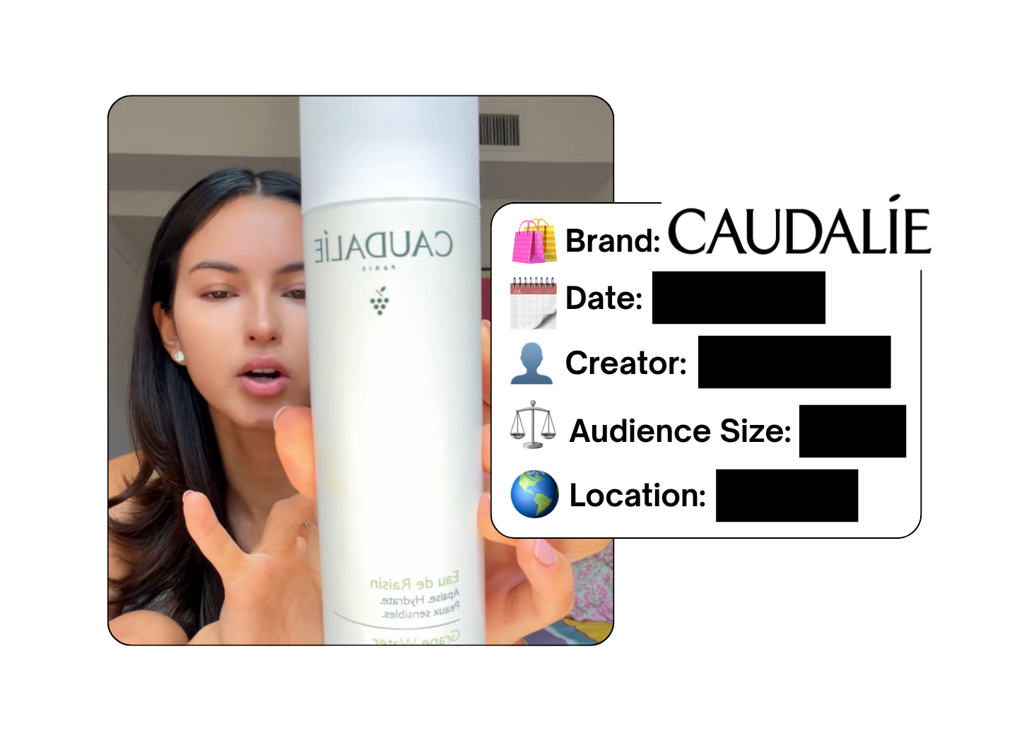 Spotted: Caudalie in a new paid collab