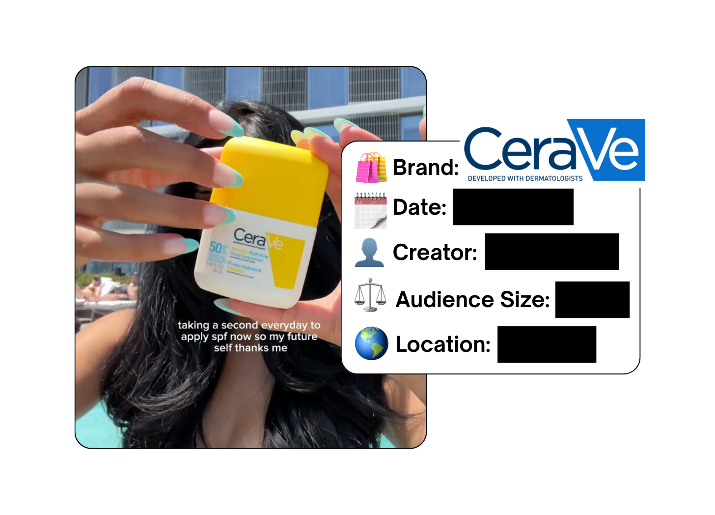 Spotted: CeraVe in a new paid collab