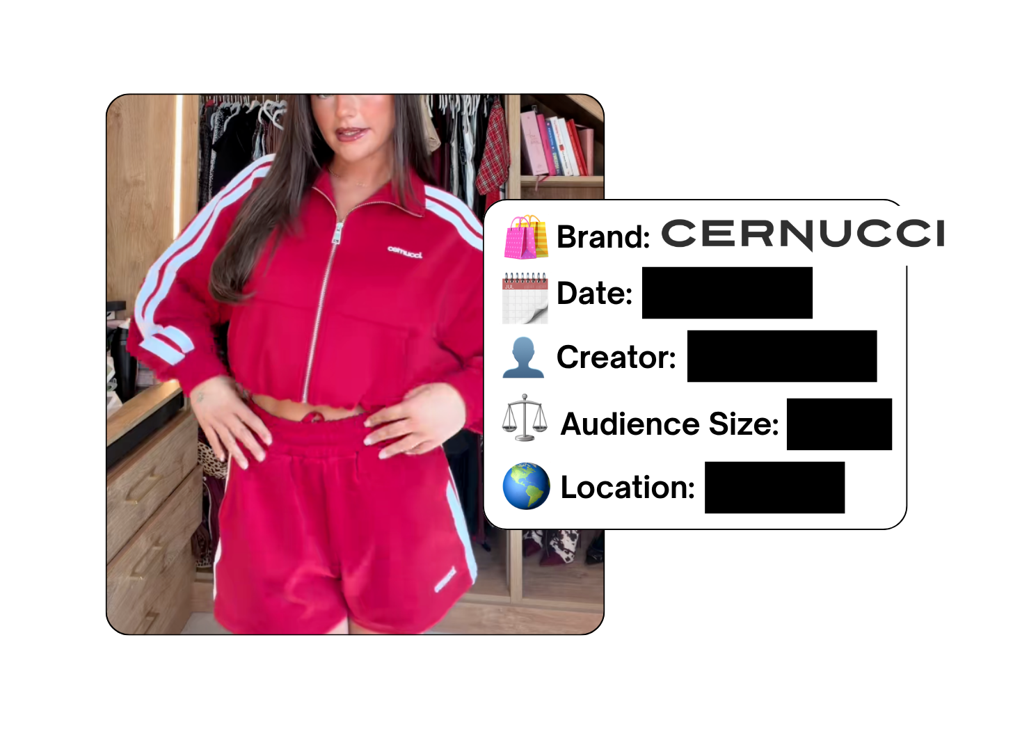 Spotted: Cernucci in a new paid collab