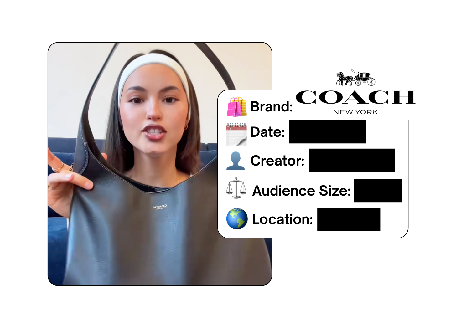 Spotted: Coach in a new paid collab