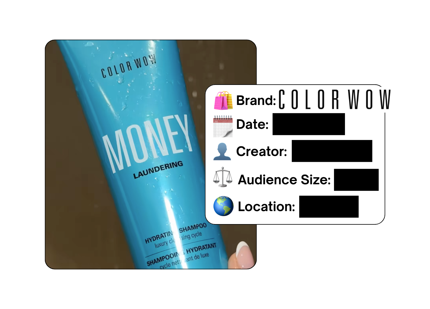 Spotted: Color Wow in a new paid collab