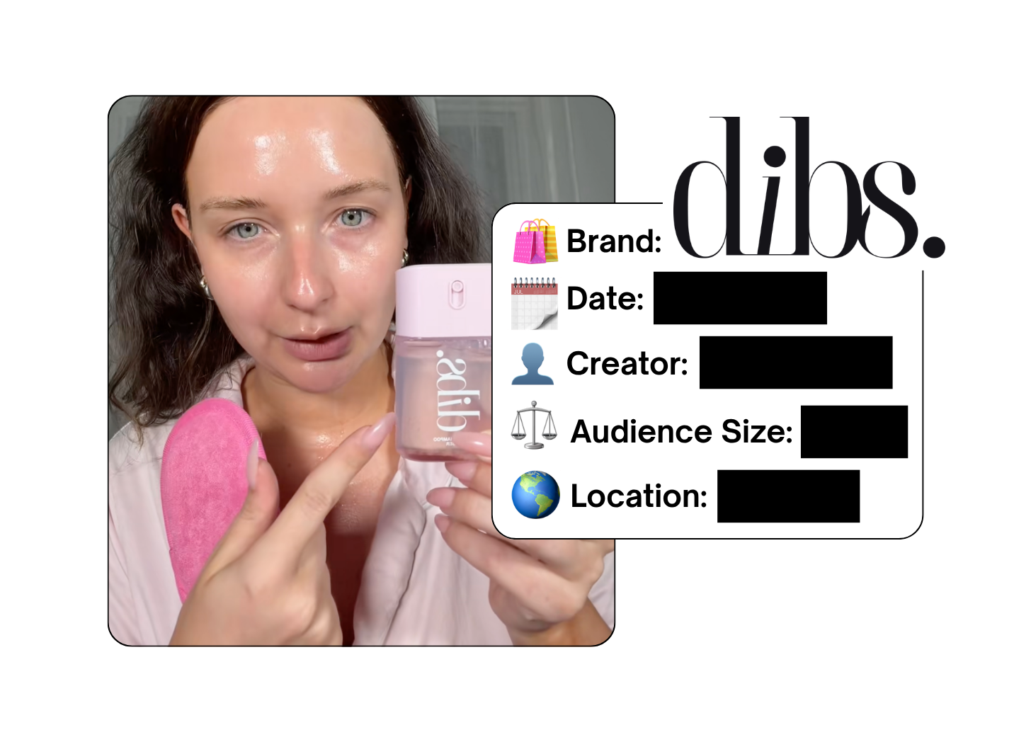 Spotted: DIBS Beauty in a new paid collab