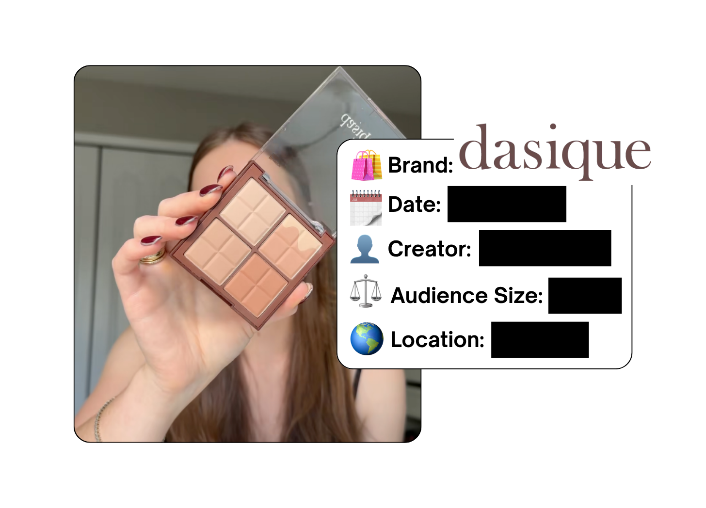 Spotted: Dasique in a new paid collab