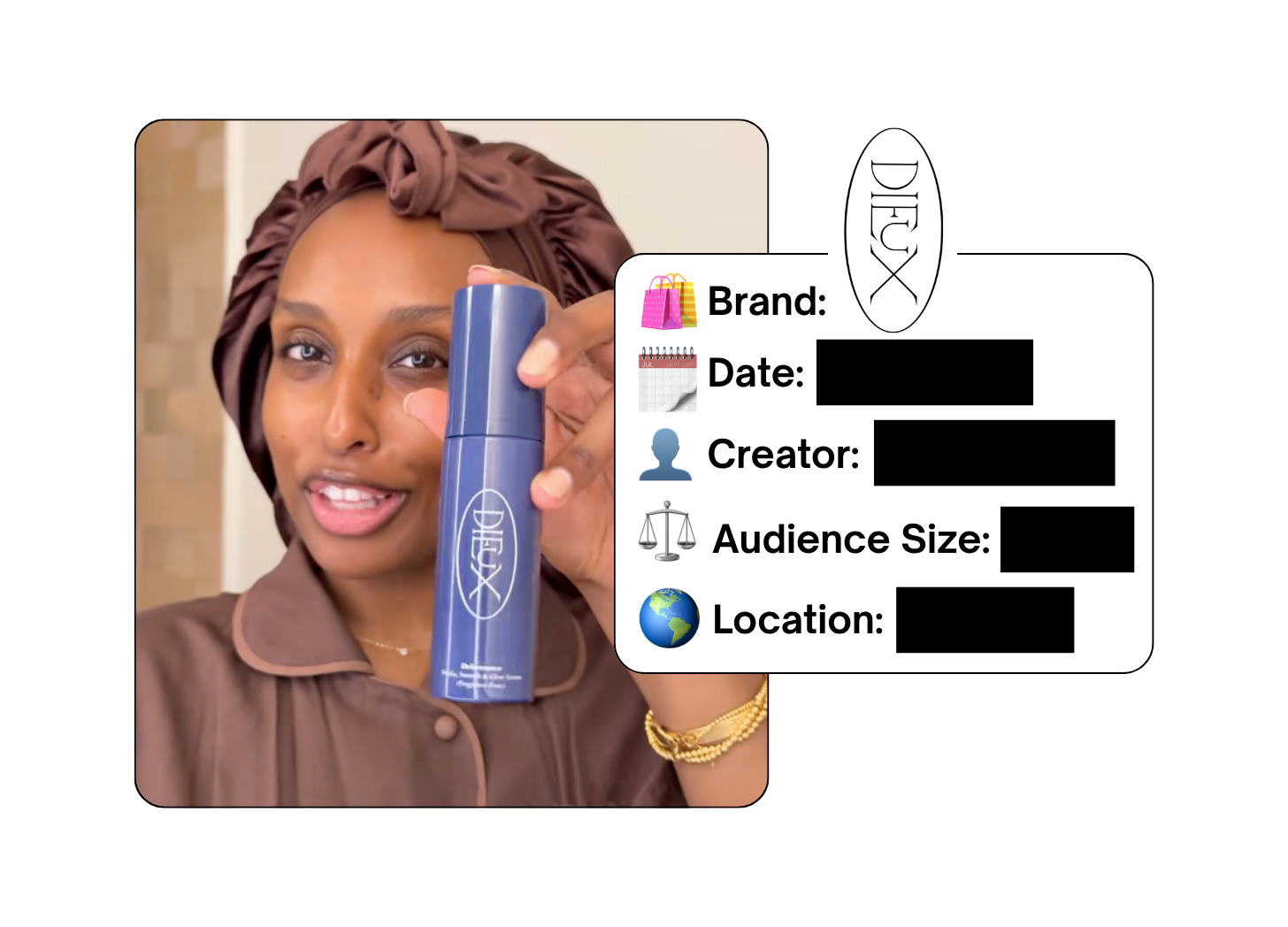 Spotted: Dieux Skin in a new paid collab