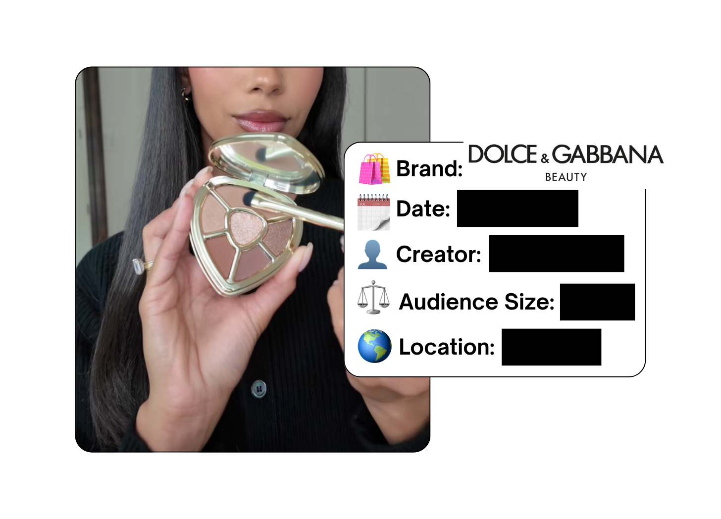 Spotted: Dolce&Gabbana Beauty in a new paid collab