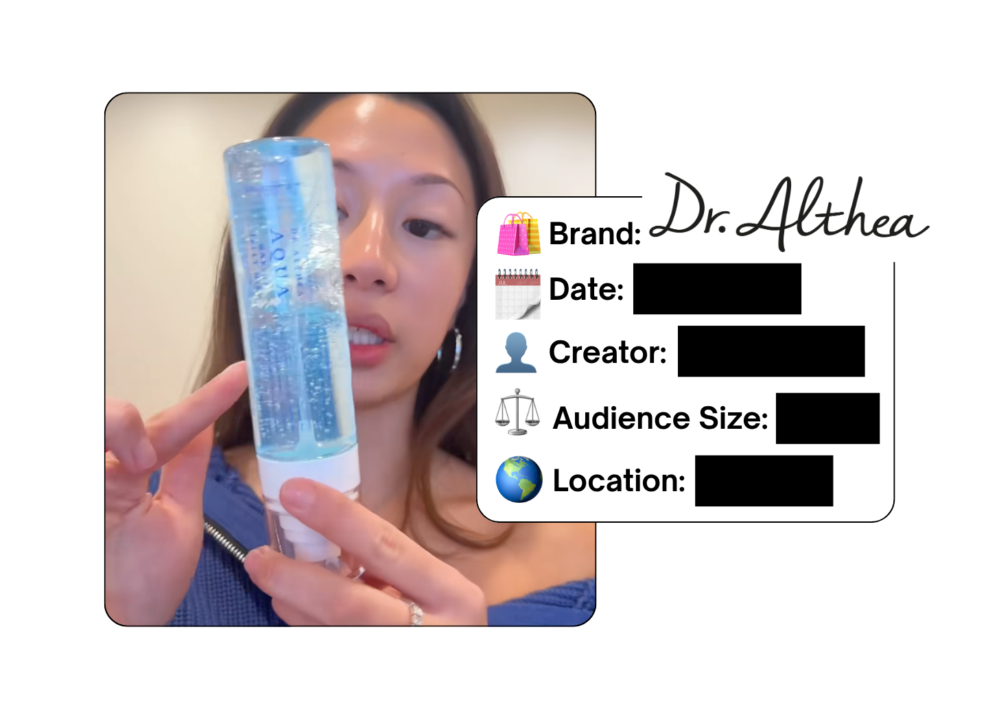Spotted: Dr. Althea in a new paid collab