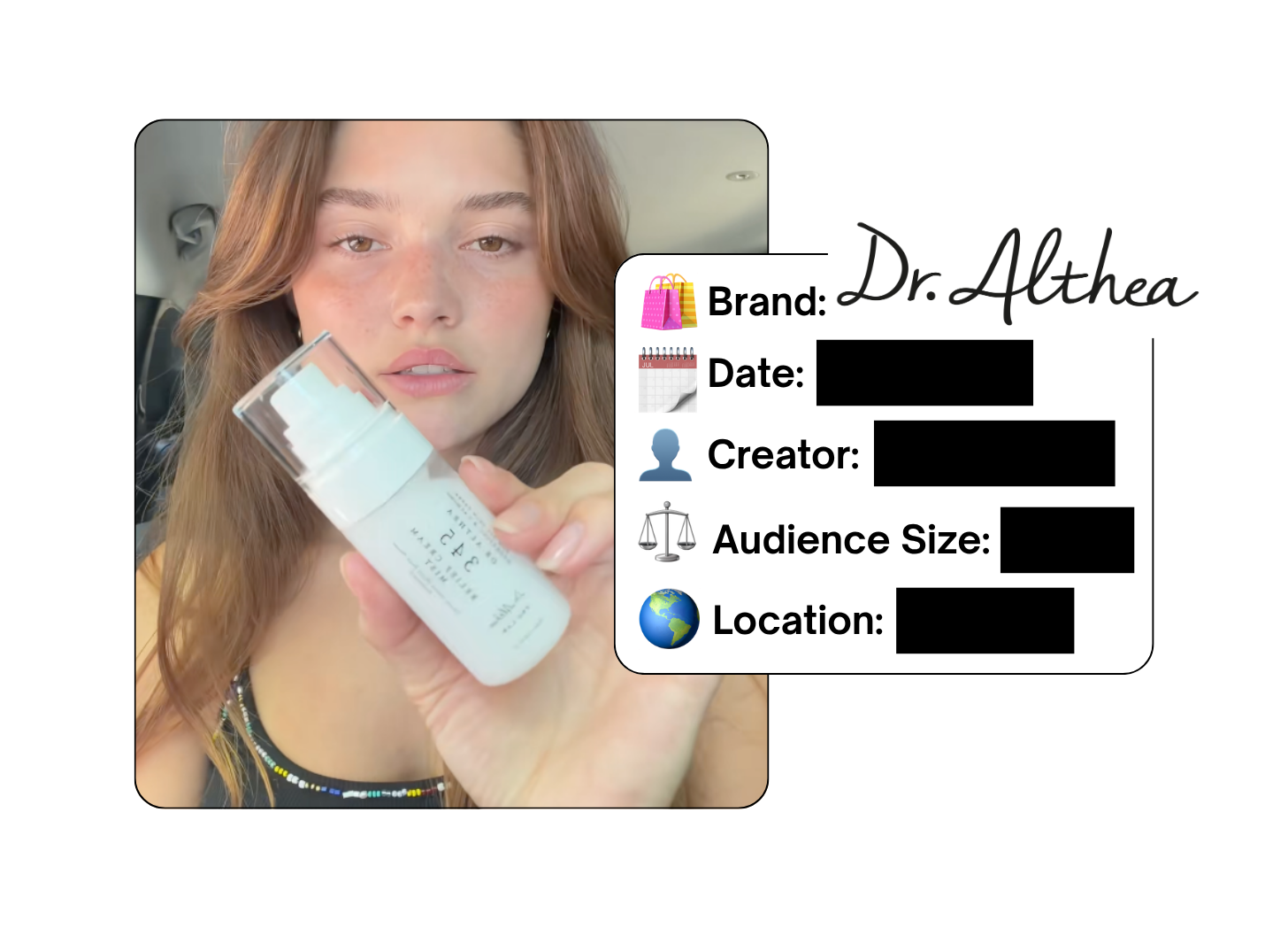 Spotted: Dr. Althea in a new paid collab