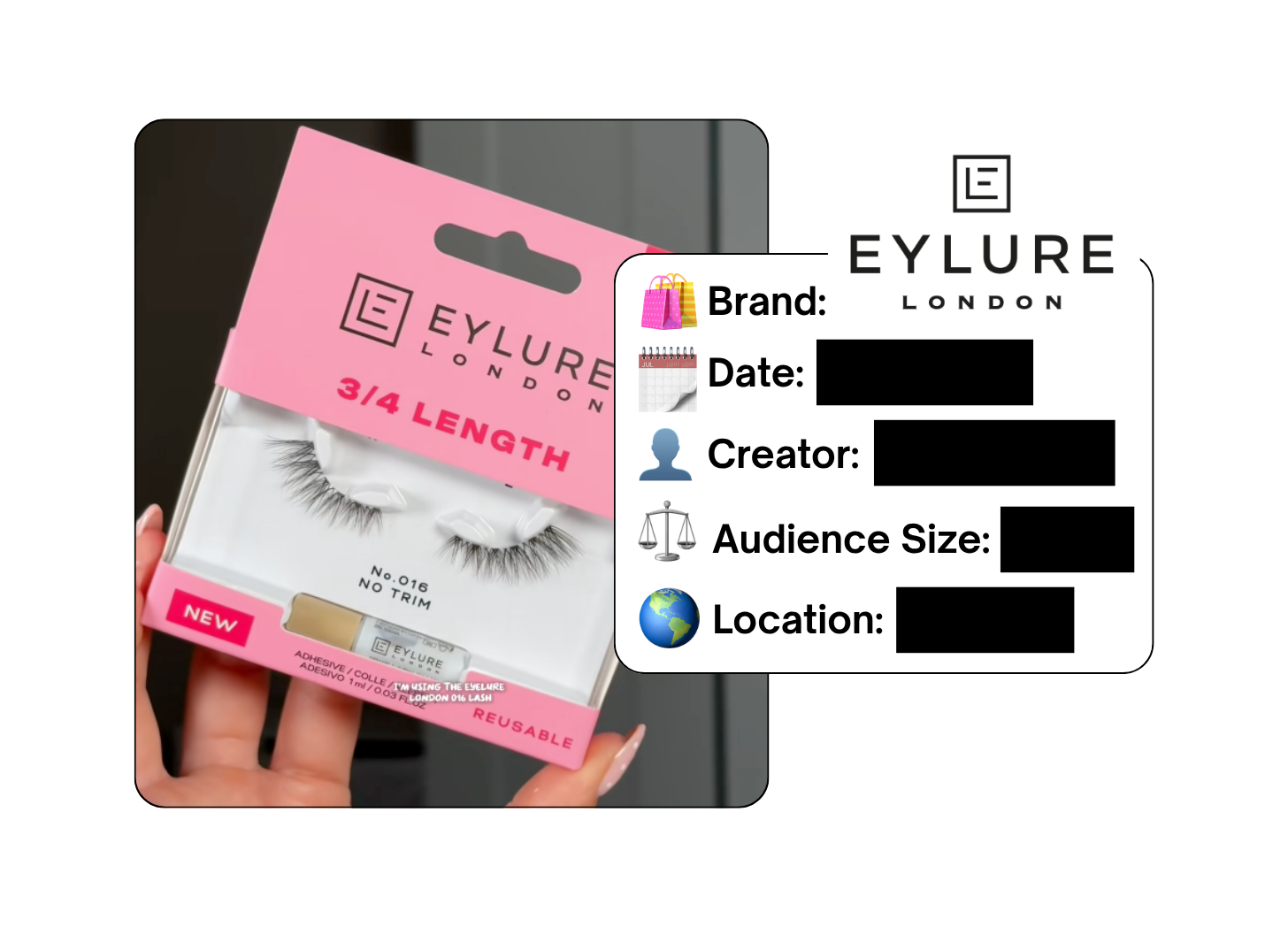 Spotted: Eyelure x Boots in a new paid collab