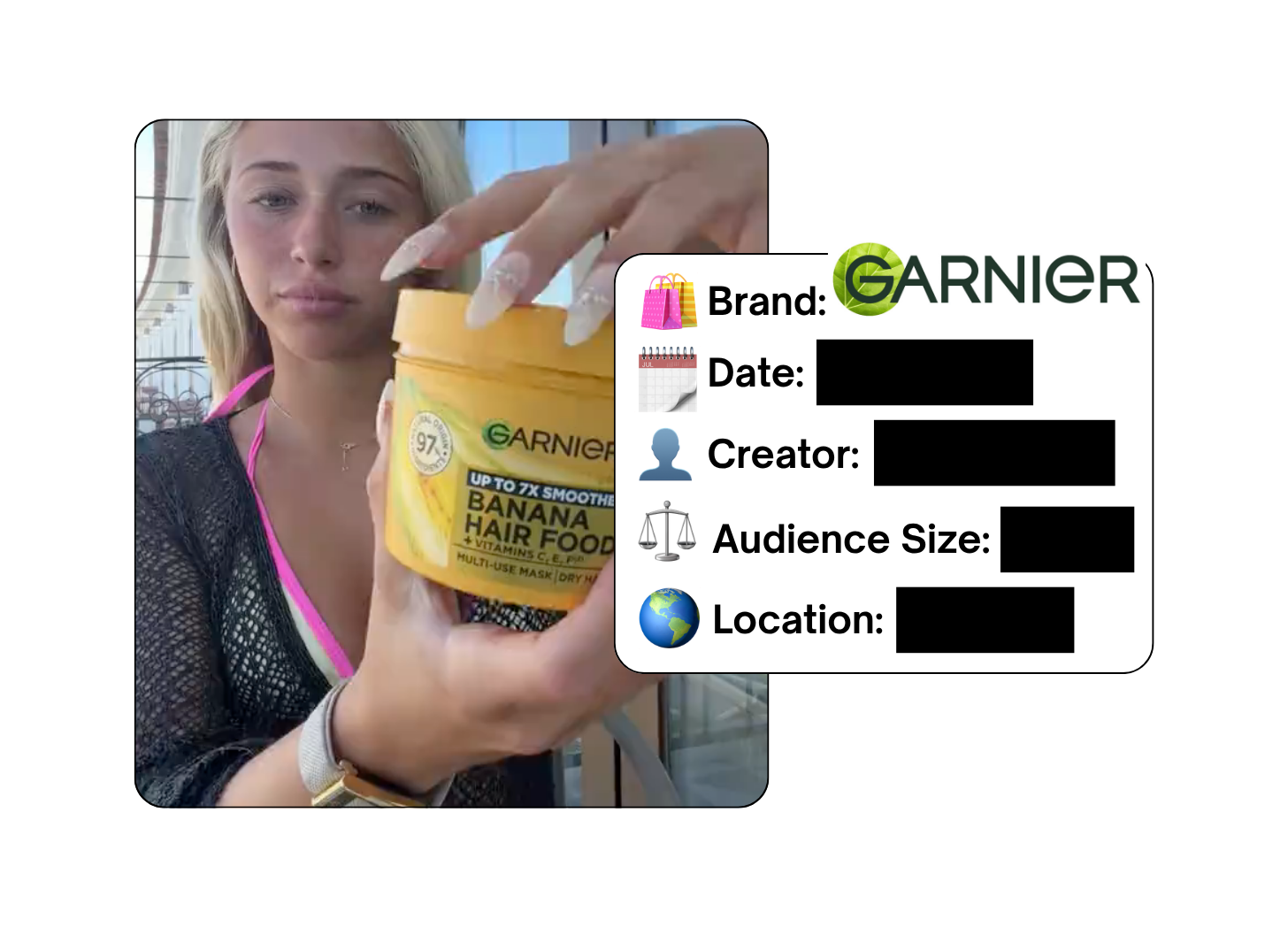 Spotted: Garnier in a new paid collab