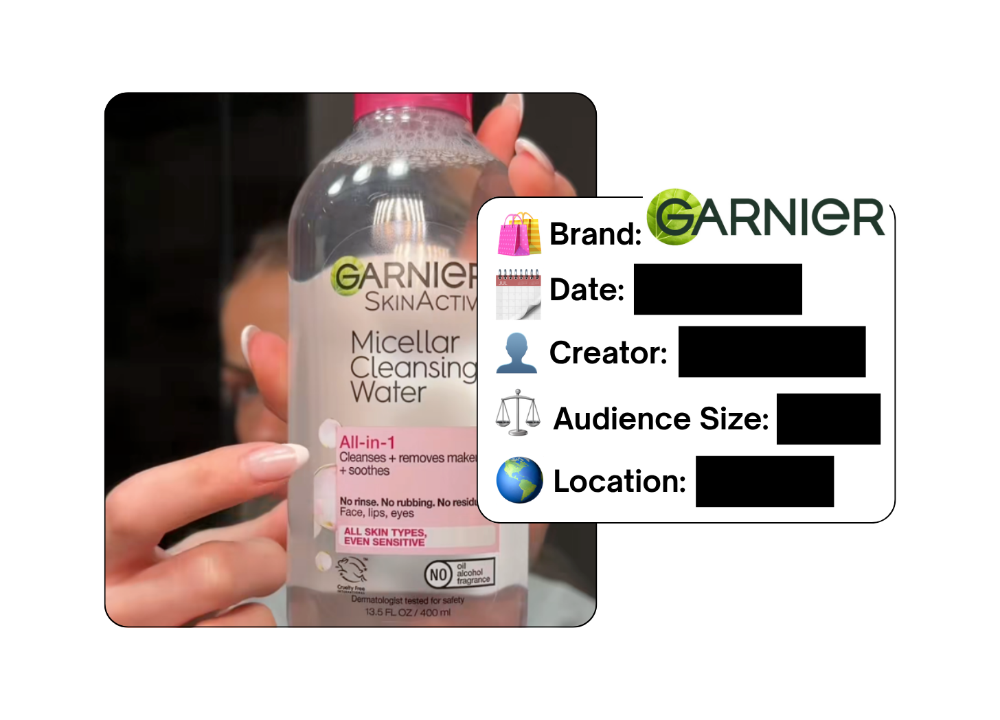 Spotted: Garnier x Target in a new paid collab