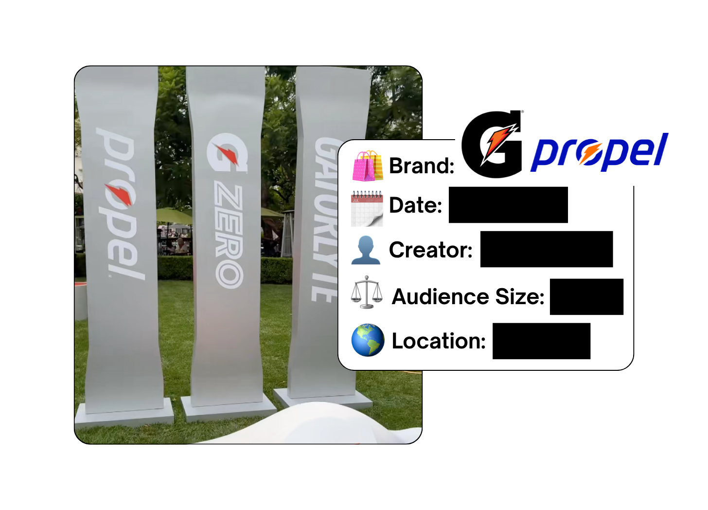Spotted: Gatorade x Propel Fitness Water in a new paid collab