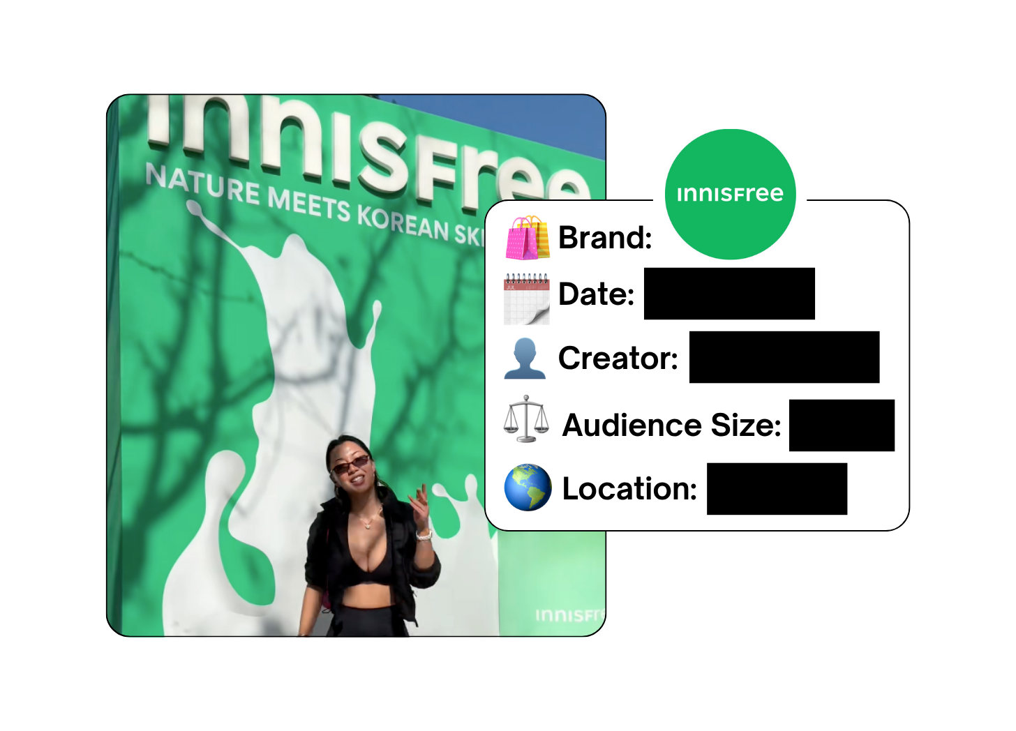 Spotted: Innisfree in a new paid collab