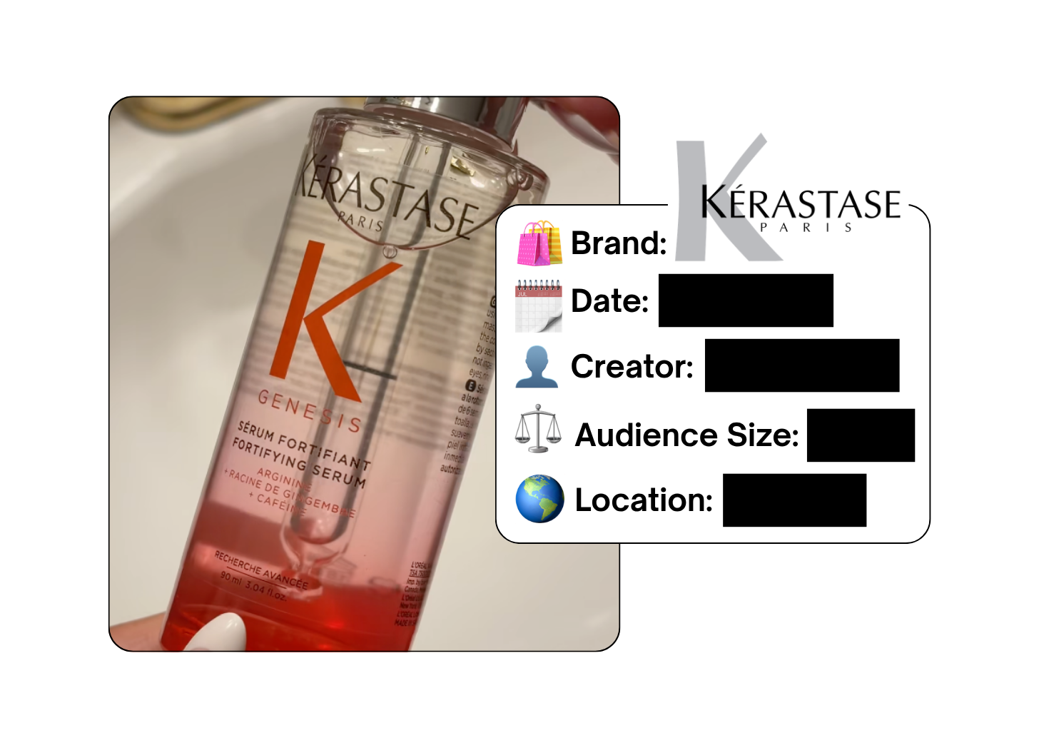 Spotted: Kerastase in a new paid collab